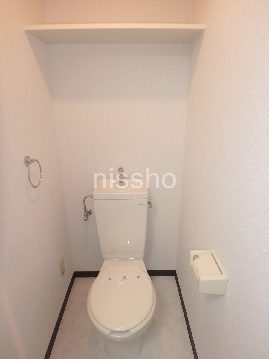 トイレ　同タイプ他号室の写真です