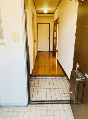 玄関　ゆったりとした玄関です