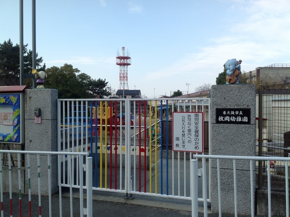幼稚園・保育園　枚岡幼稚園（幼稚園・保育園）まで1073m