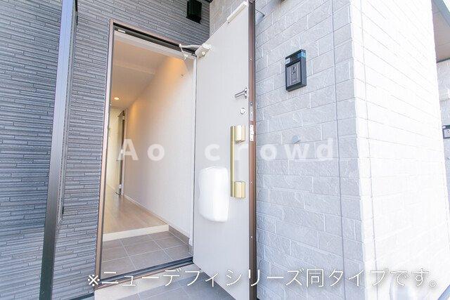 玄関　気になる物件はまとめてご案内ができます！