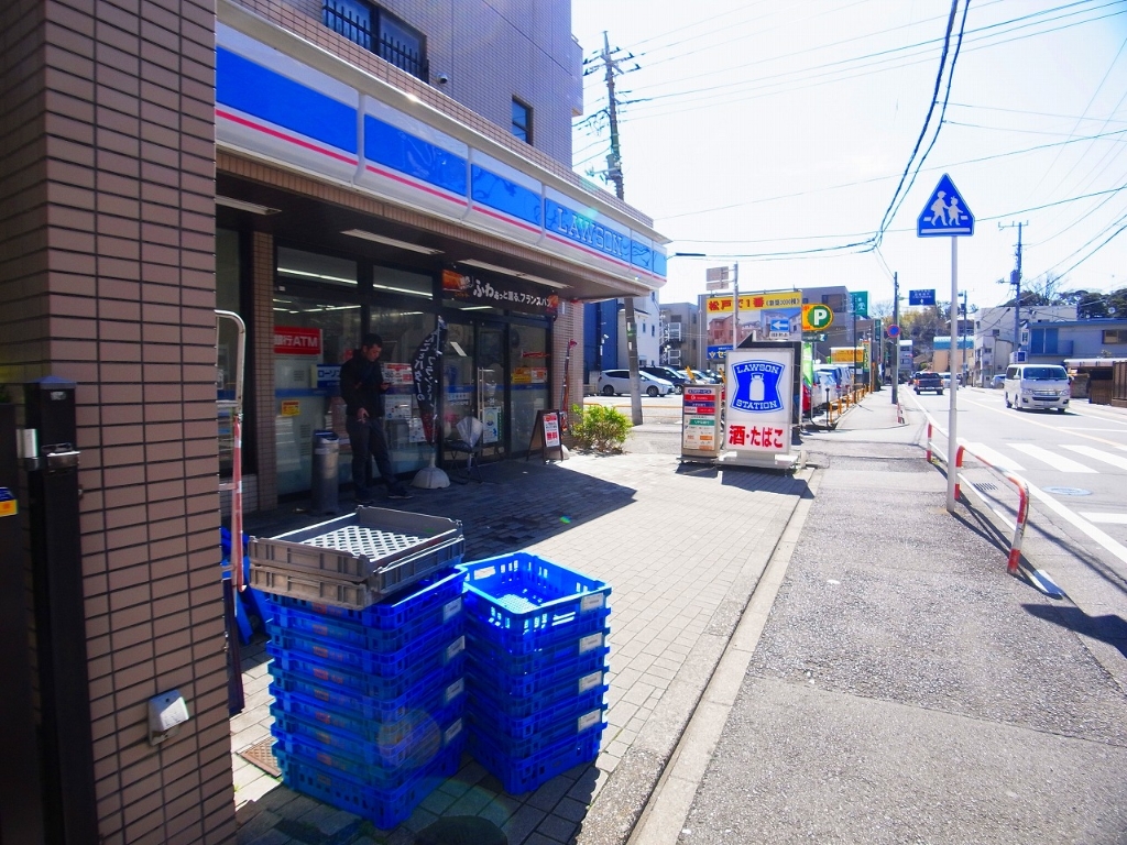 コンビニ　ローソン 松戸店（コンビニ）まで96m