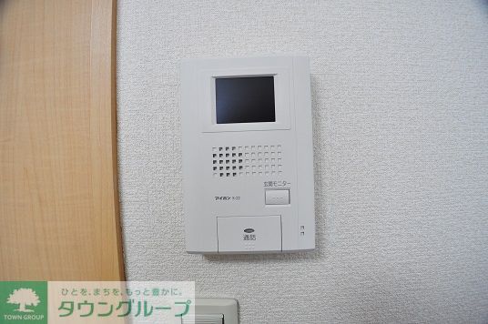 セキュリティ　モニター付きインターフォン