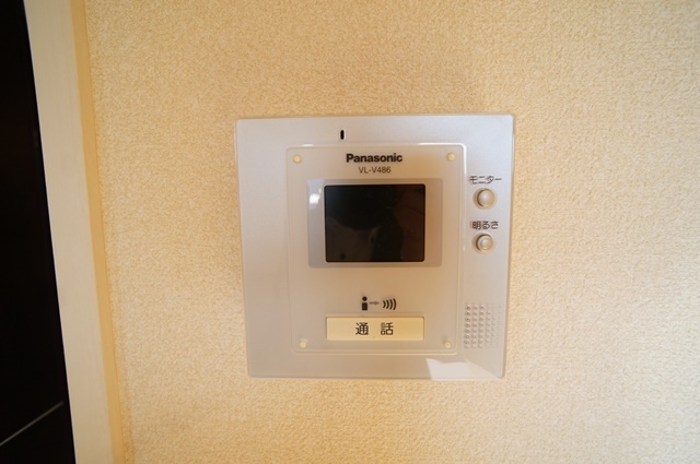 セキュリティ　モニター付きで安心