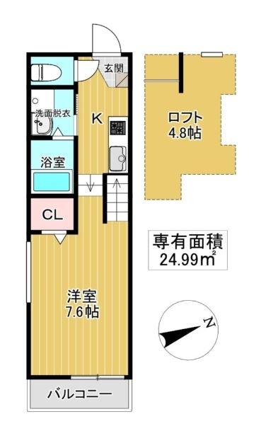 Crecia香椎駅前IIIの間取り写真