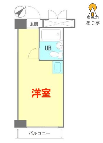 TOPROOM横浜の間取り写真