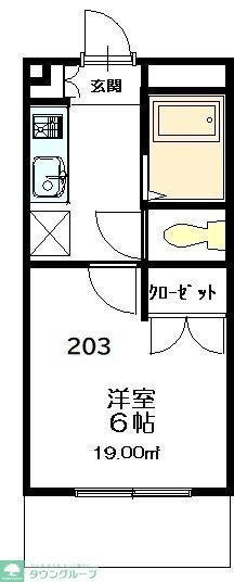 メゾンM&Kの間取り写真