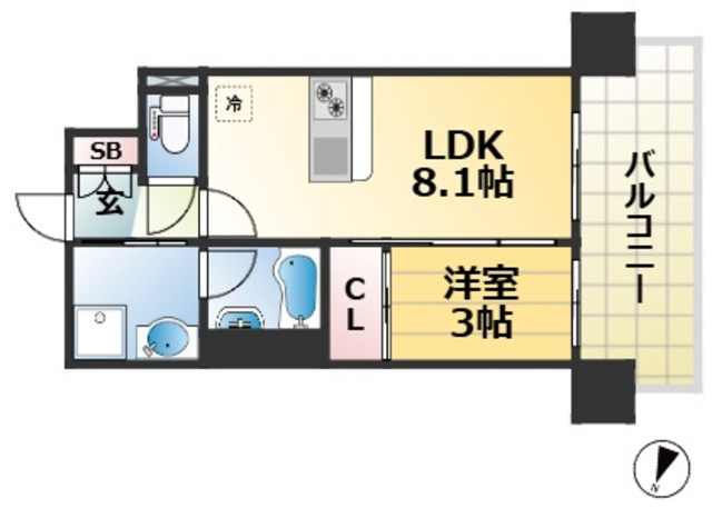 LiveCasa神戸元町の間取り写真