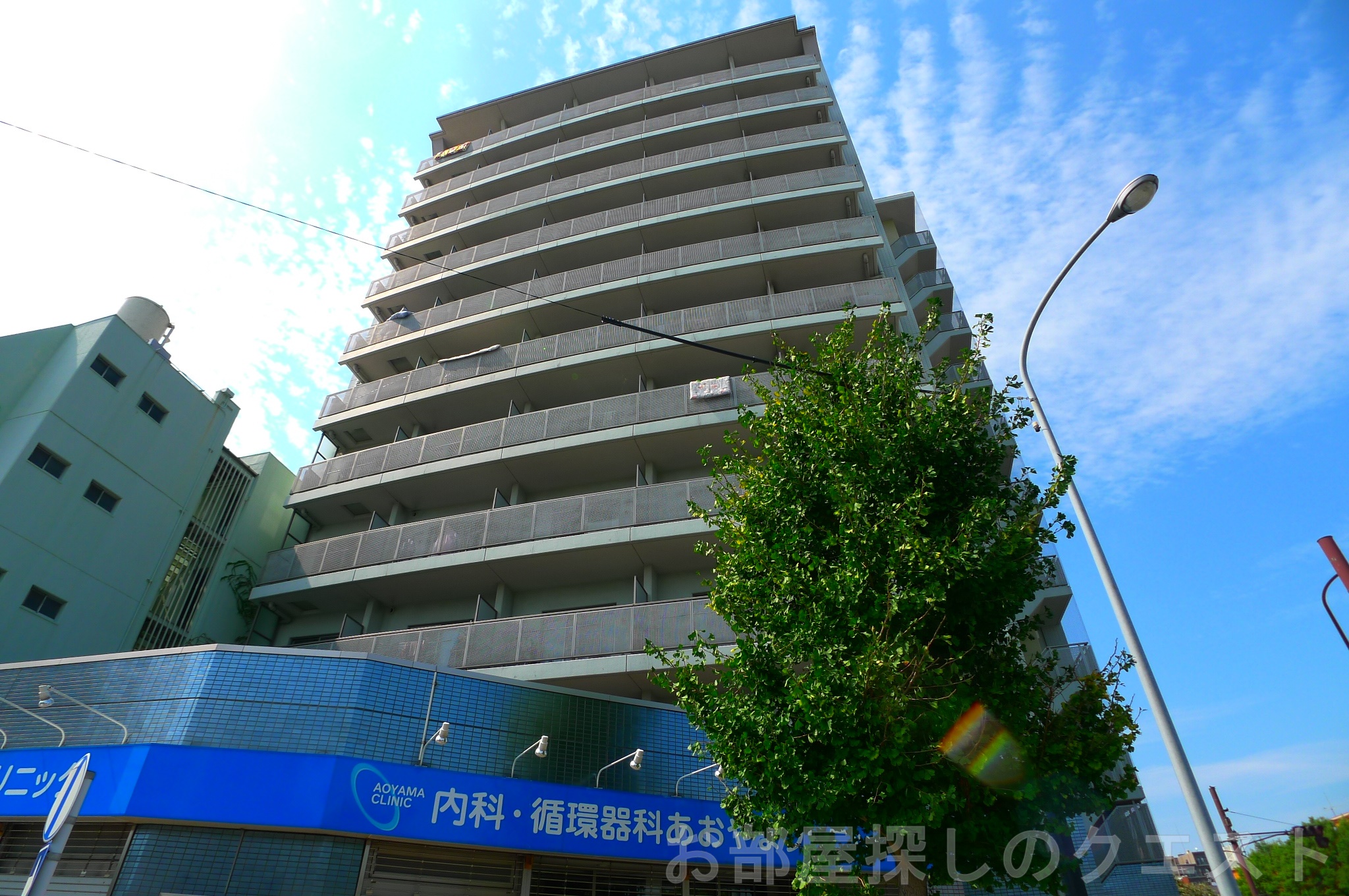 建物外観　オートロック付きマンション☆