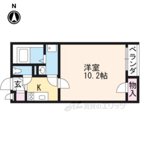 クレイノSAGAの間取り写真