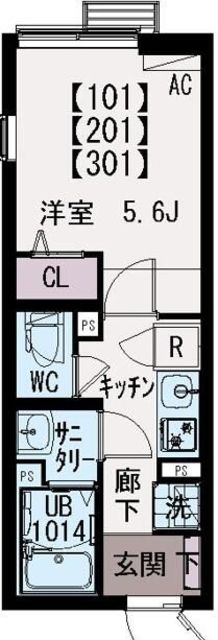 イクシオM′s HOUSEの間取り写真