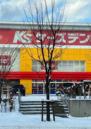 ホームセンター　ケーズデンキ月寒店（ホームセンター）まで888m