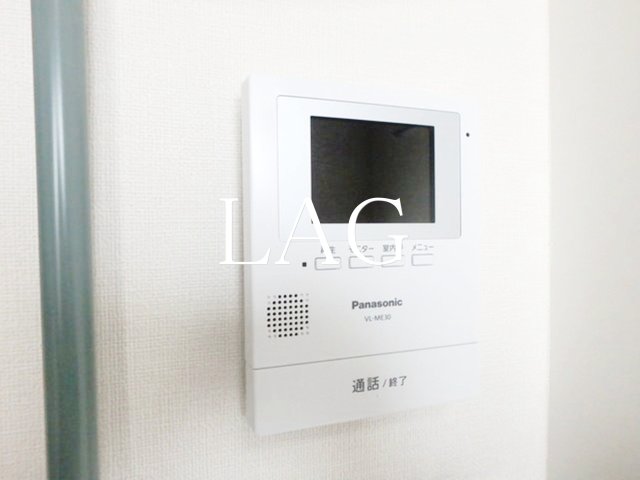 セキュリティ　モニター付きインターフォンです。