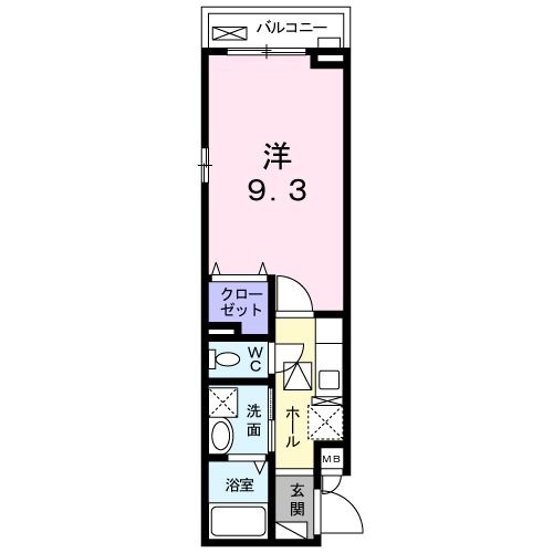 アロッジオ指月の間取り写真