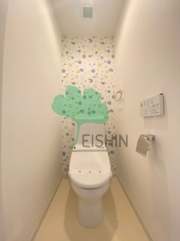 トイレ　清潔感のあるトイレです。