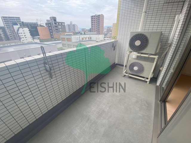 バルコニー　日当たりの良いバルコニーです！