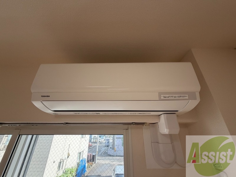 その他設備　エアコンがありますので夏でも快適に過ごせます！