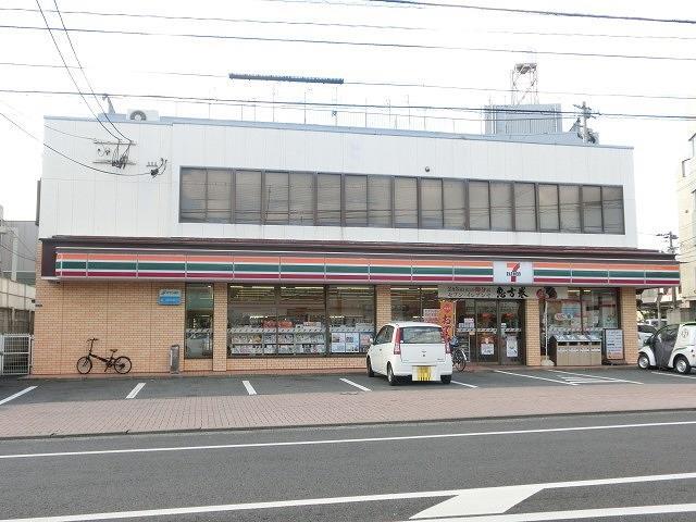 コンビニ　セブン‐イレブン 戸畑天籟寺店（コンビニ）まで300m