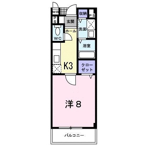 カーサ アルバの間取り写真