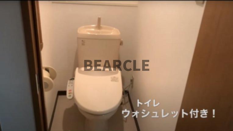 トイレ　トイレもきれいです