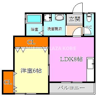 アンピエンス佐野の間取り写真