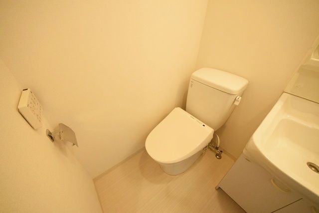 トイレ　同じ間取りの別部屋写真