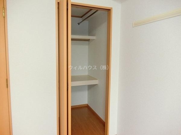 収納　クローゼット！