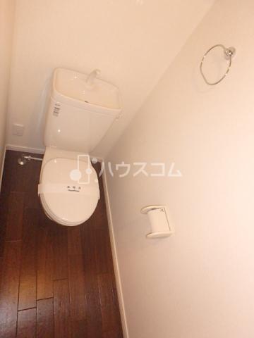 京阪本線 光善寺駅 徒歩18分 2階建 築17年のトイレ写真
