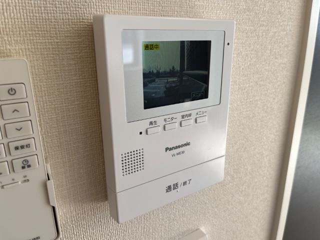 セキュリティ　カメラ付インターホン（イメージ）