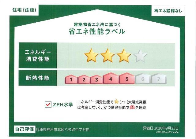 その他部屋・スペース　省エネ性能ラベル