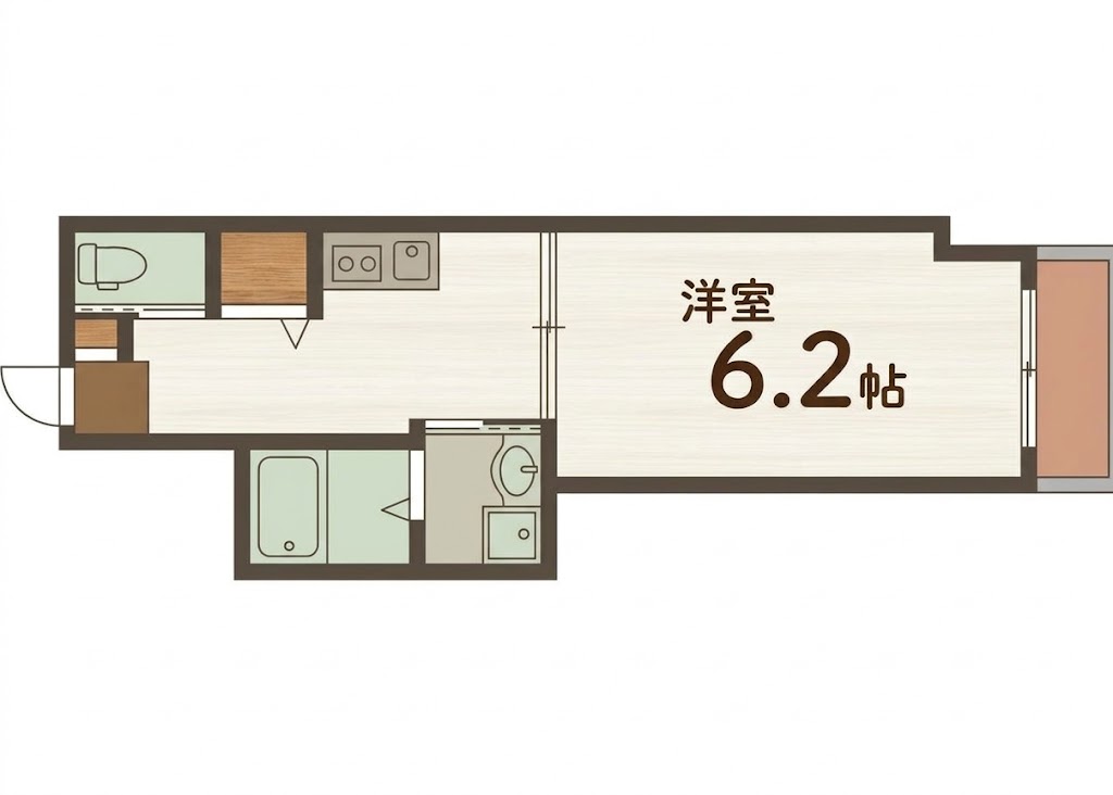 nuova minami‐machiの間取り写真