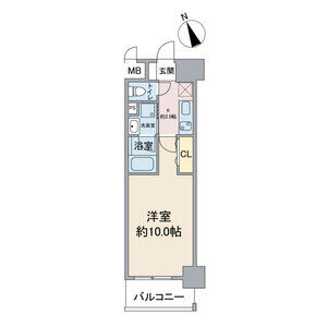 スカイコート千代田の間取り写真