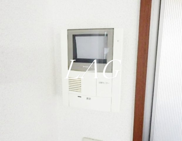 セキュリティ　モニター付きインターフォンです。