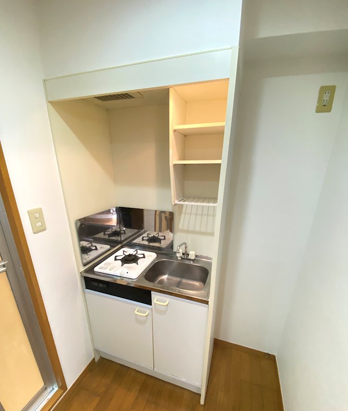 キッチン　1口ガスコンロ付キッチン