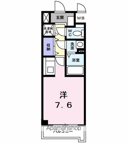 ハイライズ ミズキの間取り写真
