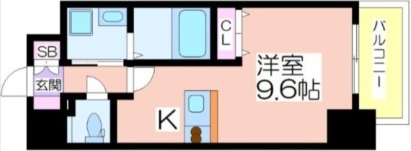 メインステージ京町堀の間取り写真