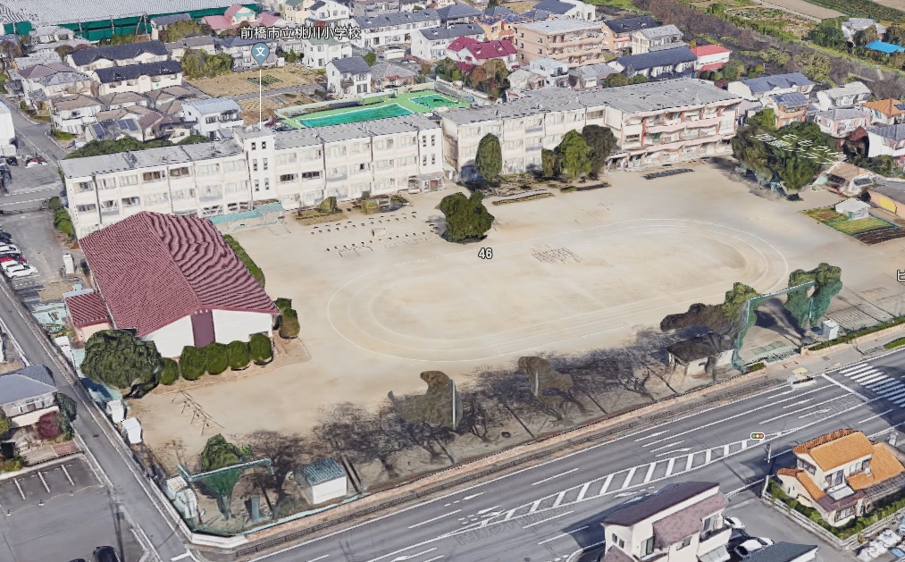 小学校　前橋市立桃川小学校（小学校）まで1059m