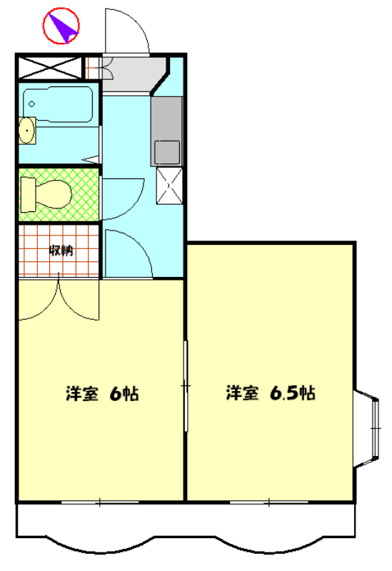 ソフィア青木葉Vの間取り