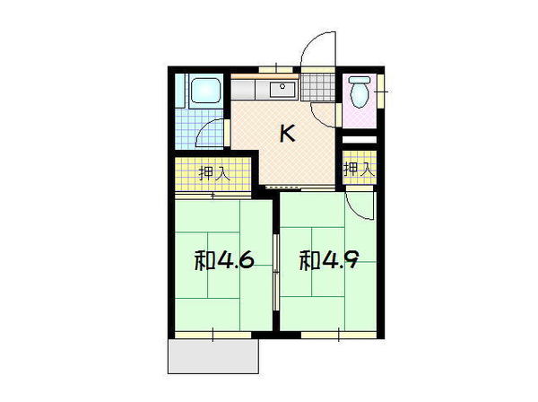 メゾン西青山の間取り