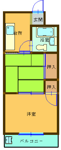 茂木ビルの間取り