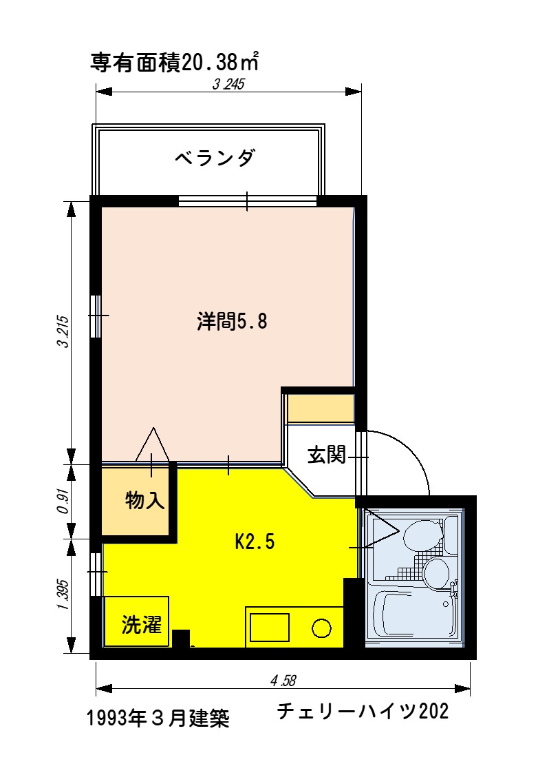 チェリーハイツ_間取り_0