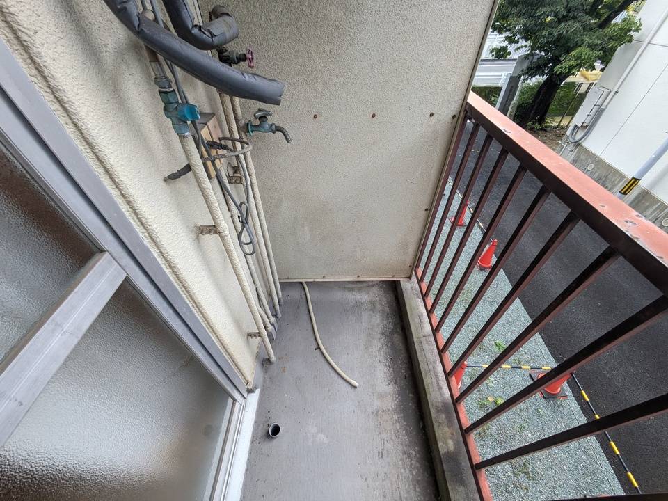 洗面設備　洗濯機置場