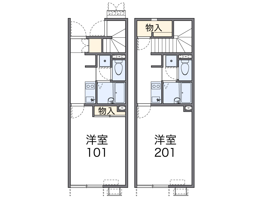 グラシューズの間取り