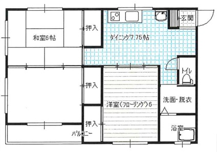 ハイムアリエスの間取り