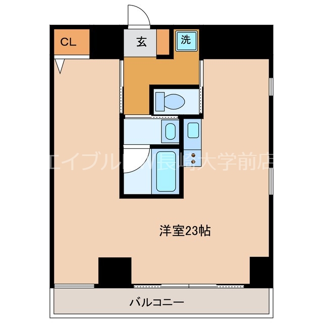 イメゾン麹屋の間取り