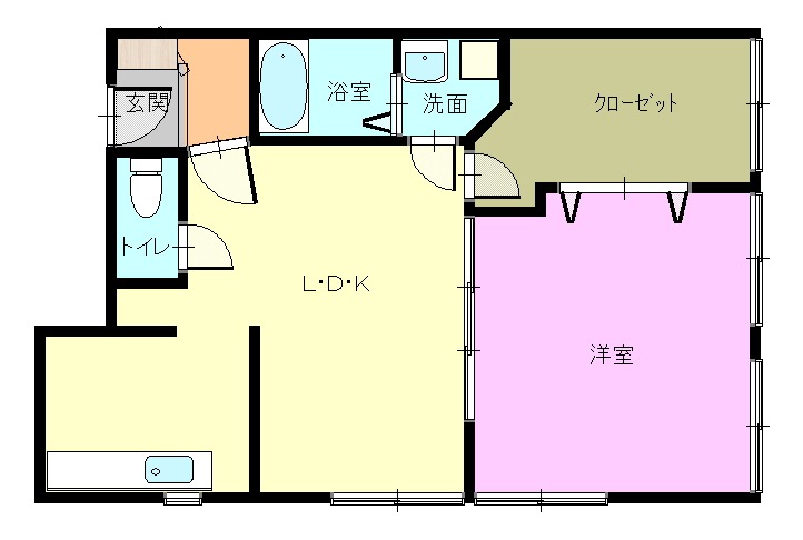 大蔵ビルの間取り