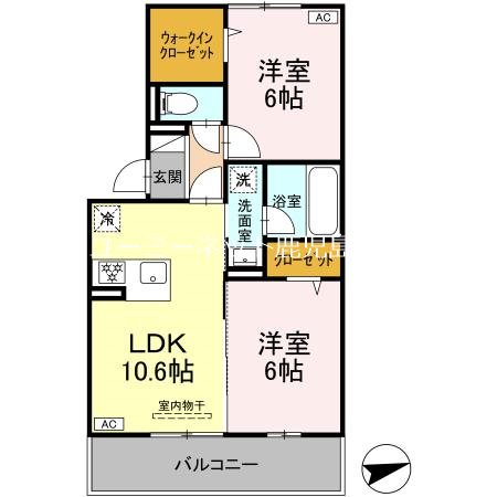 D-ROOM上之園の間取り