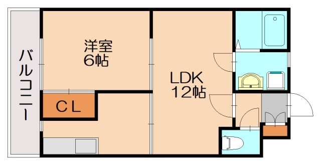 糟屋郡粕屋町若宮のマンションの間取り