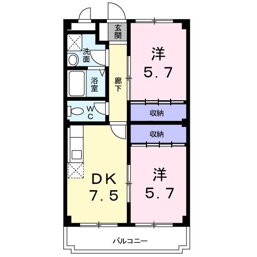 イストワールの間取り