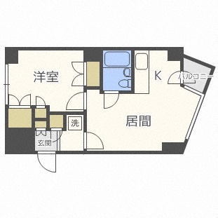 プライムパーク円山公園の間取り