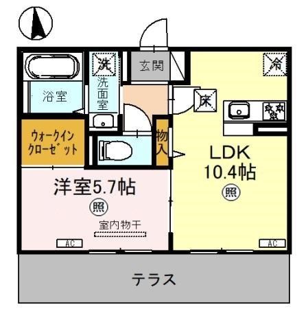 パークサイドグリーンの間取り